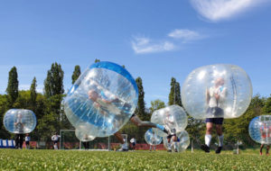 Spiel ohne Grenzen: Bubbleball